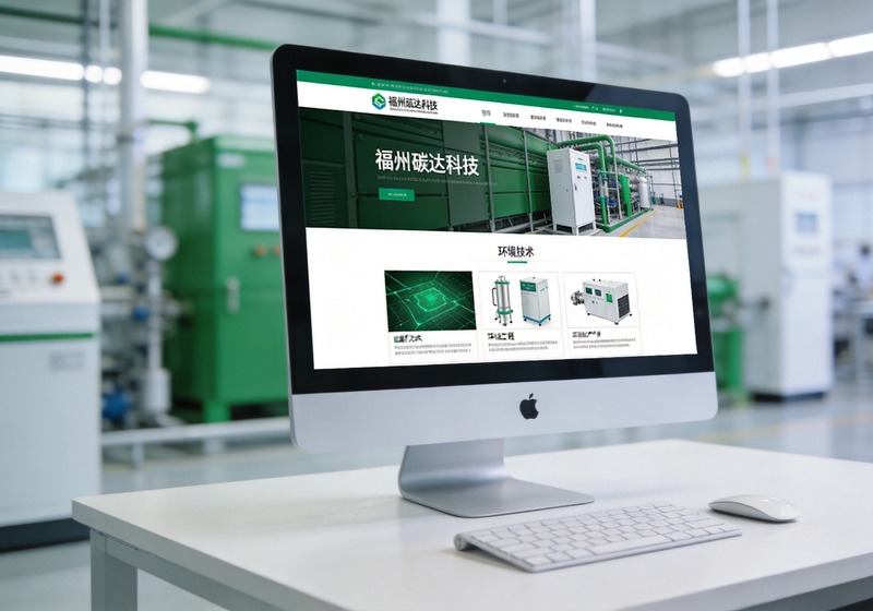 龙海碳达科技网站效果图